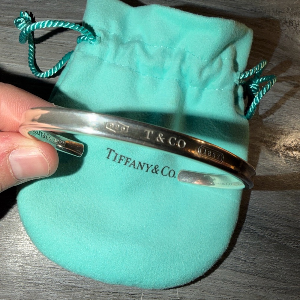 Tiffany & Co. Tiffany 1837 Sterling Silver Cuff - Picture 9 of 14